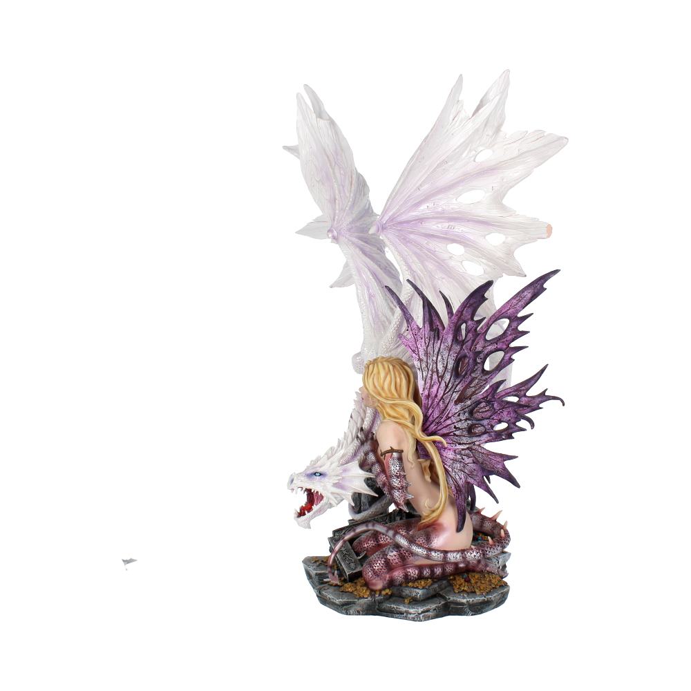 Aarya Dragon Guardian Dragon & Fairy Figurine 59cm - Shop Figurines Extra Large (Over 50cm) At Gift Moments - 3