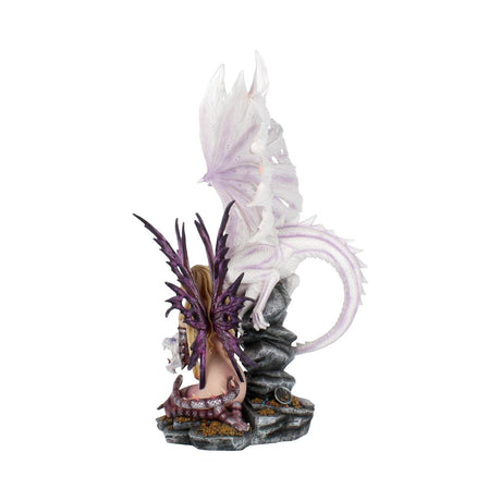 Aarya Dragon Guardian Dragon & Fairy Figurine 59cm: 4 - Figurines Extra Large (Over 50cm) By Gift Moments