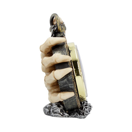 About Time Skeleton Hand and Pocket Watch Mantel Clock: 5 - Clocks By NN Designs