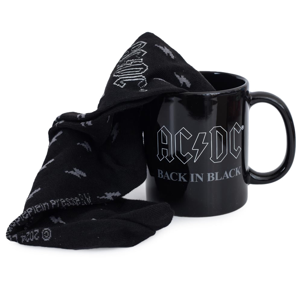 AC/DC Mug & Sock Set: 1 - Mugs By AC/DC