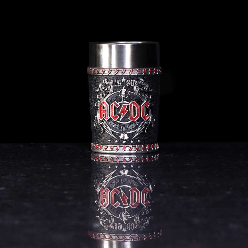 AC/DC Back in Black Shot Glass: 2 - Shot Glasses By AC/DC