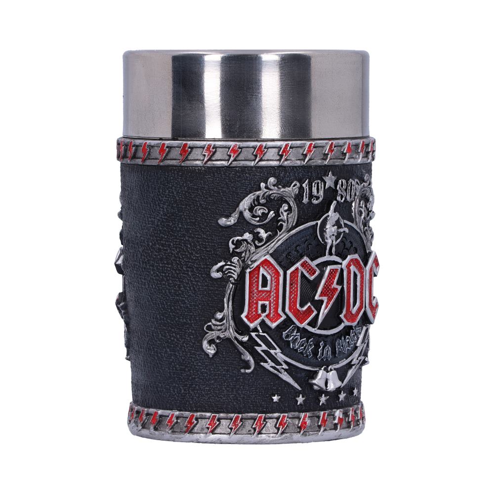 AC/DC Back in Black Shot Glass: 5 - Shot Glasses By AC/DC