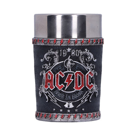 AC/DC Back in Black Shot Glass: 6 - Shot Glasses By AC/DC