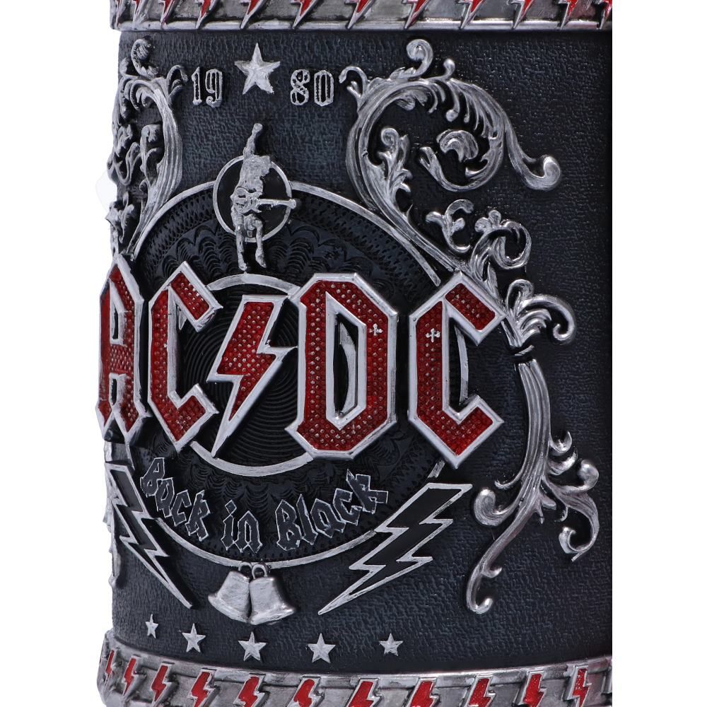 AC/DC Back in Black Tankard Mug - Shop Tankards At Gift Moments - 7