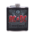 AC/DC Black Ice Album Embossed Hip Flask - Shop Hip Flasks At Gift Moments - 2