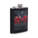 AC/DC Black Ice Album Embossed Hip Flask: 4 - Hip Flasks By AC/DC