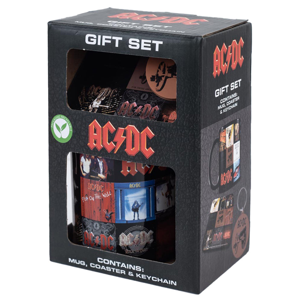 AC/DC Mug & Coaster Set: 5 - Mugs By AC/DC