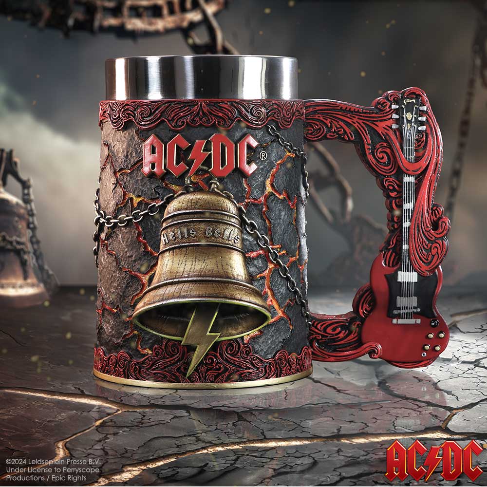 AC/DC Hells Bells Inspired Tankard - Shop Tankards At Gift Moments - 1
