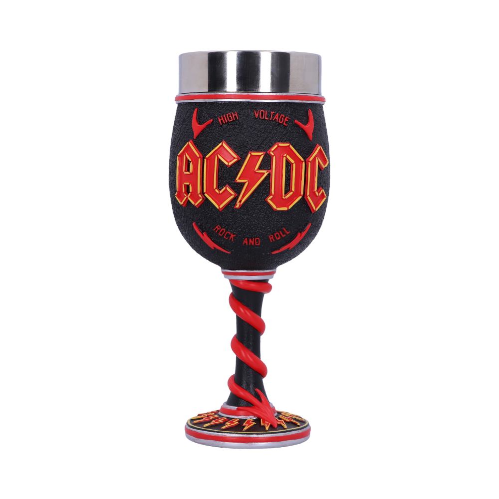 AC/DC High Voltage Rock and Roll Goblet - Shop Goblets & Chalices At Gift Moments - 2