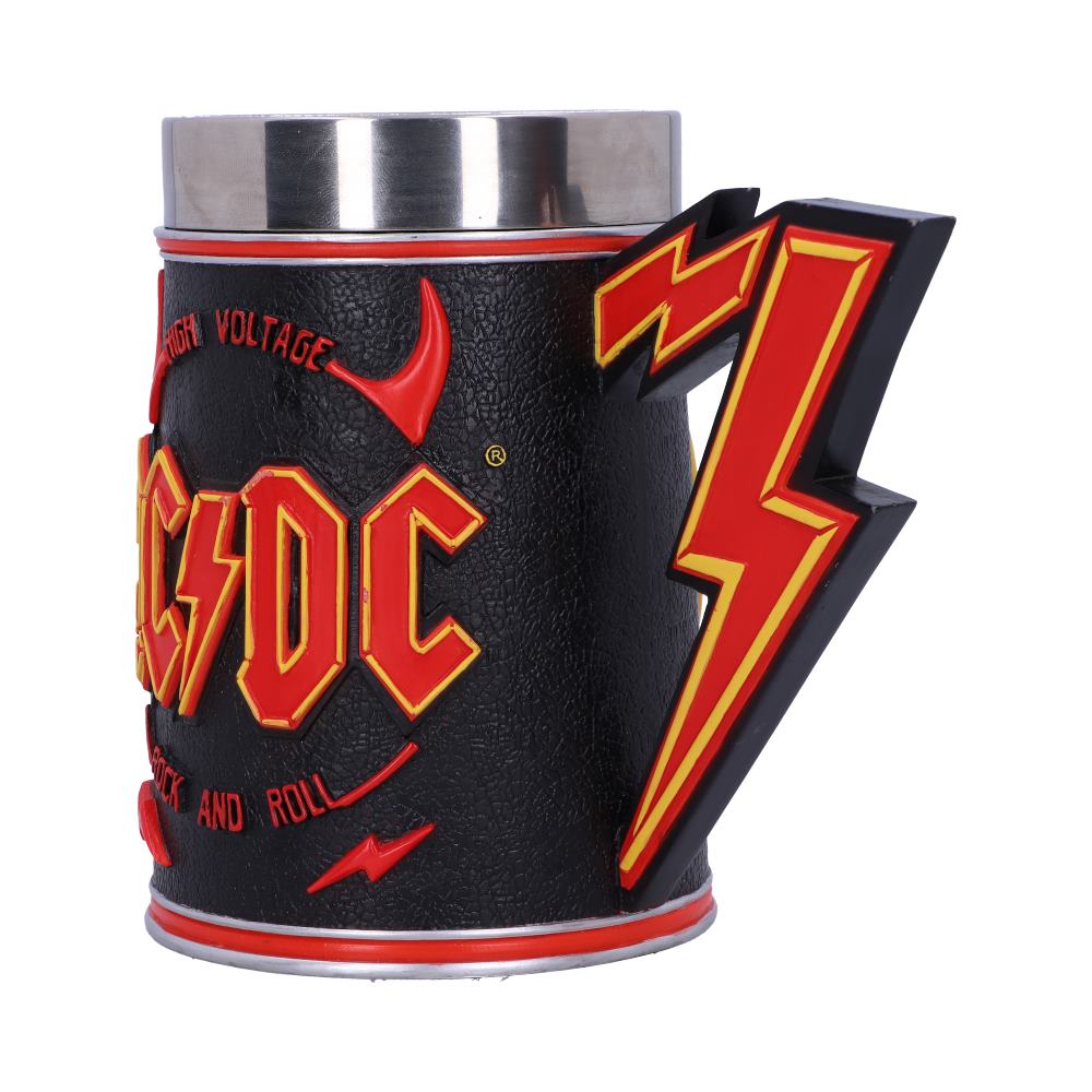 AC/DC High Voltage Rock and Roll Tankard - Shop Tankards At Gift Moments - 3