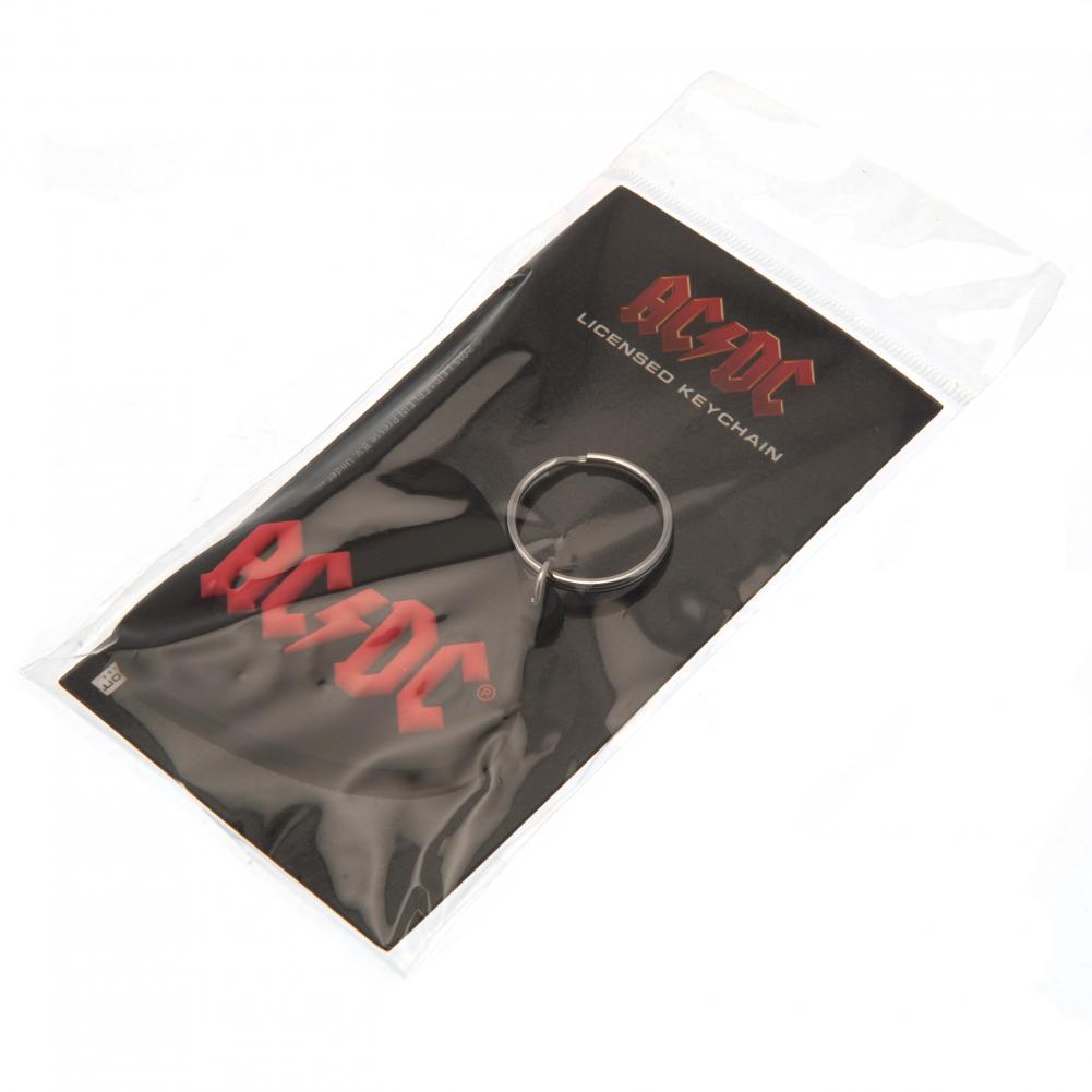 AC/DC PVC Keyring - Shop Keyrings At Gift Moments - 3