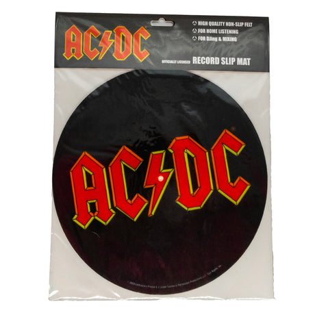AC/DC Logo Record Slipmat: 2 - Slipmats By AC/DC