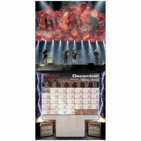 AC/DC Square Calendar 2026: 2 - Calendars By AC/DC