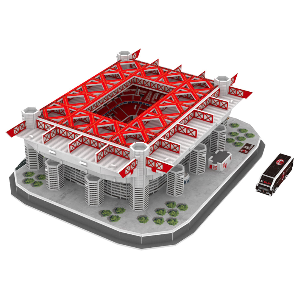 AC Milan 3D Stadium Puzzle - Shop Puzzles & Games At Gift Moments - 2