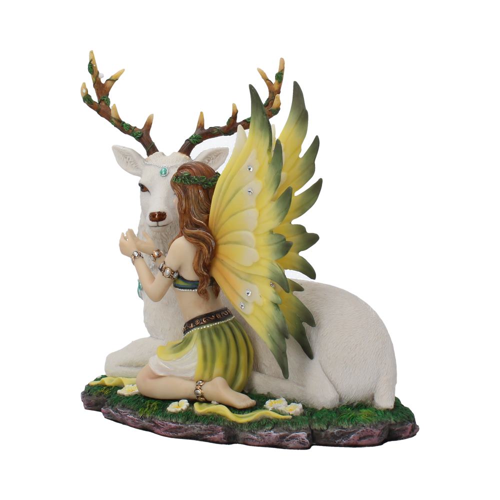 Adoration stag and spring fairy medium figurine - Shop Figures & Collectables At Gift Moments - 3