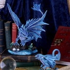 Adult Water Dragon Figurine By Anne Stokes 31cm - Shop Figures & Collectables At Gift Moments - 1