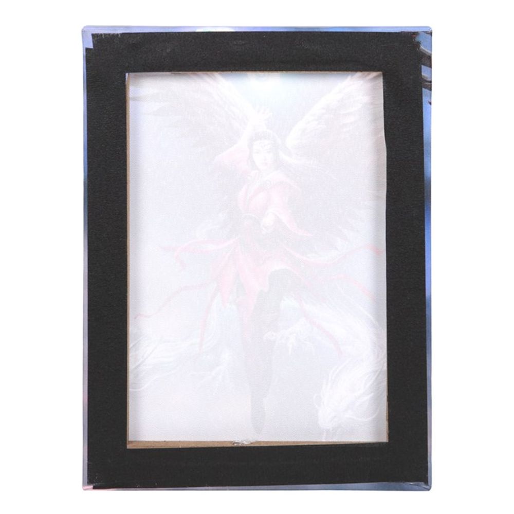 Air Element Sorceress Canvas Plaque by Anne Stokes: 4 - Wall Art By Gift Moments