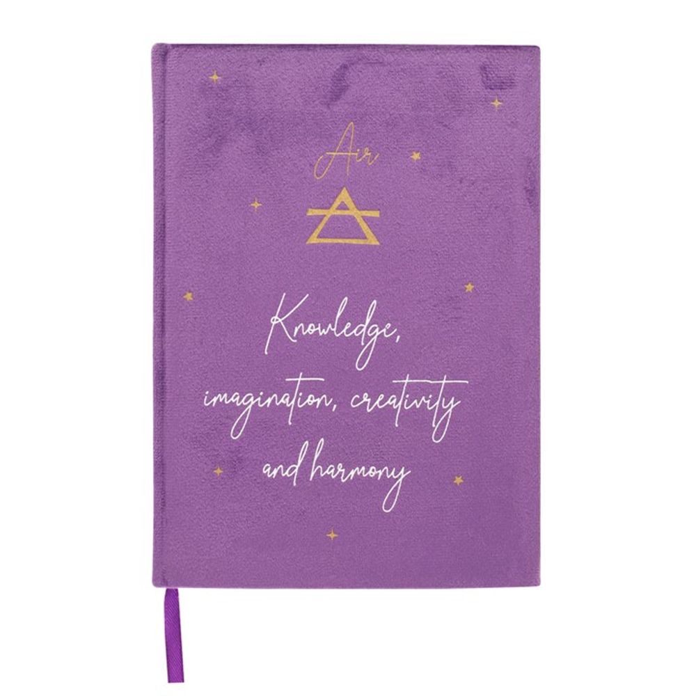 Air Element Velvet A5 Notebook: 1 - Notebooks By Gift Moments