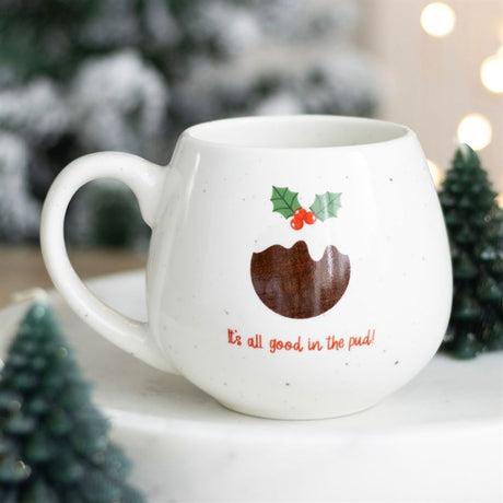 All Good in the Pud Christmas Mug: 1 - Mugs By Gift Moments