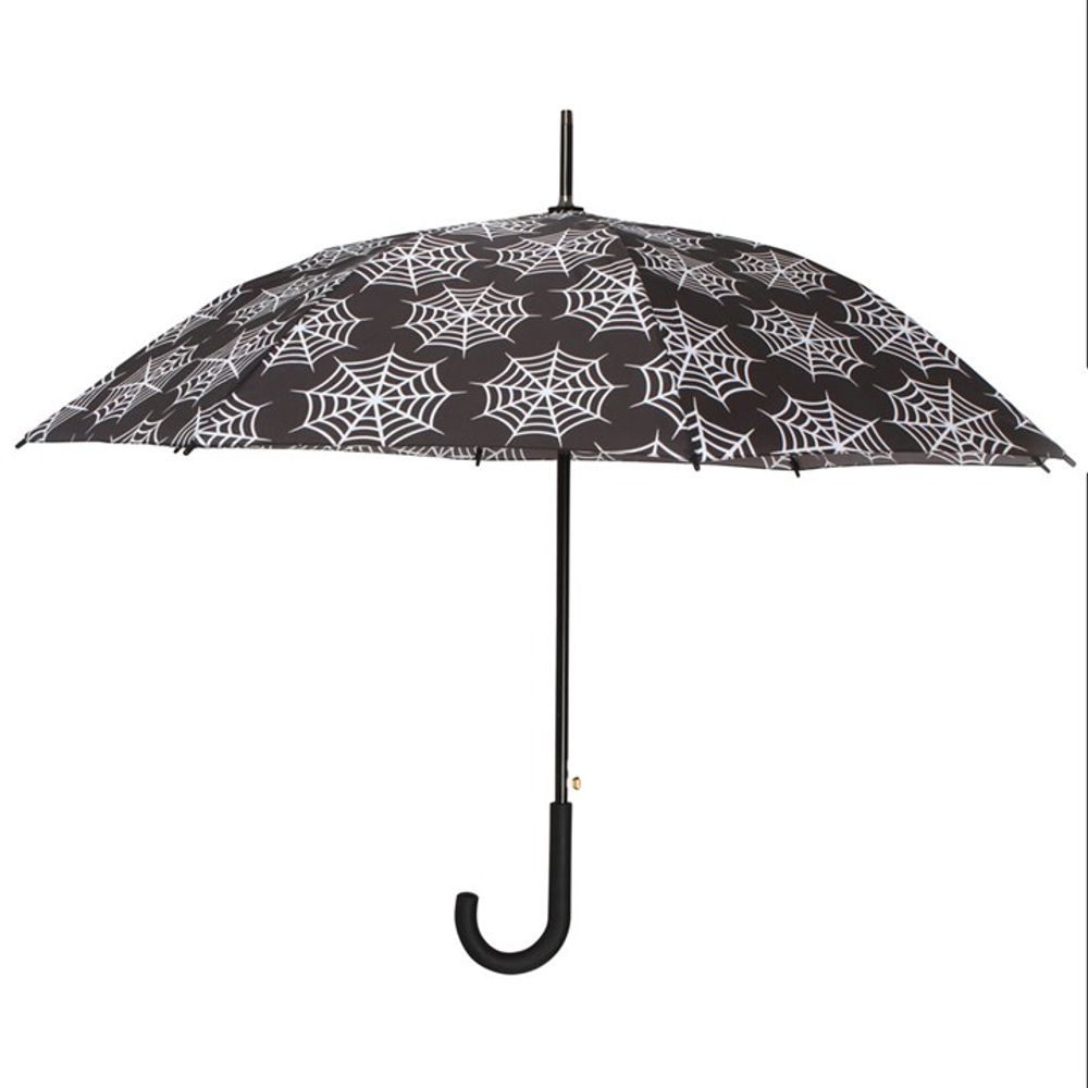 All Over Print Spiderweb Umbrella: 1 - Umbrellas By Gift Moments