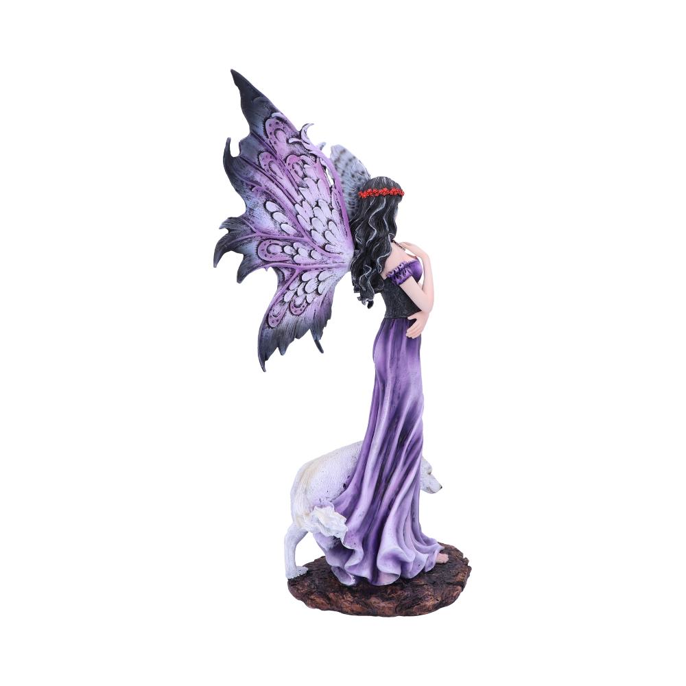 Amethyst Companions Purple Wolf and Owl Fairy Companion Figurine: 5 - Figures & Collectables By Gift Moments