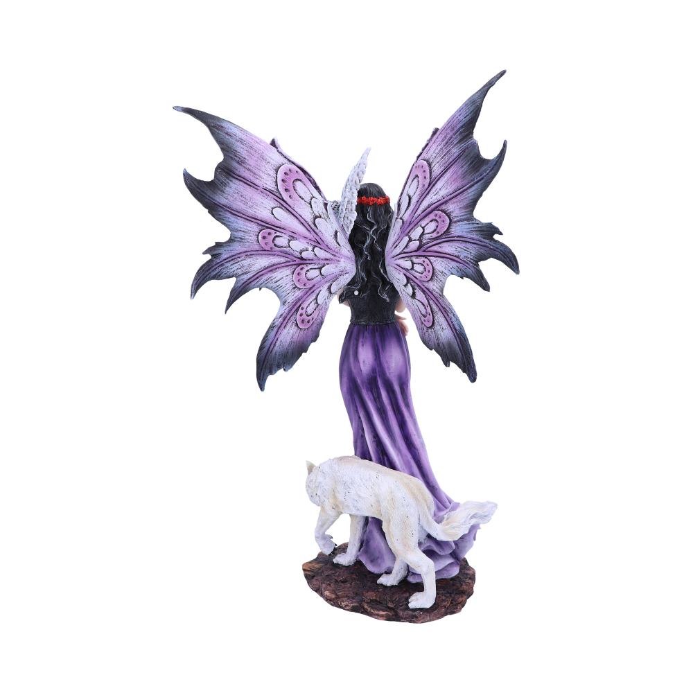 Amethyst Companions Purple Wolf and Owl Fairy Companion Figurine: 4 - Figures & Collectables By Gift Moments