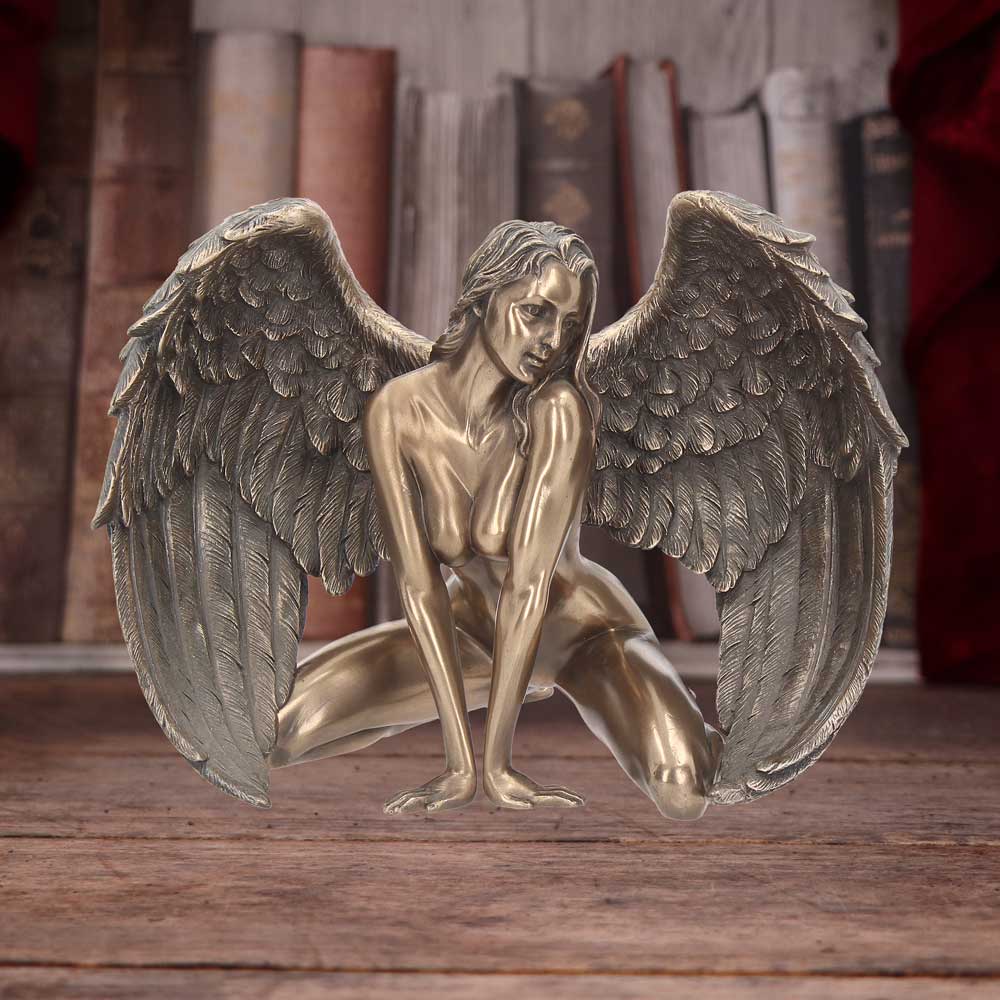 Angels Passion Figurine Bronze Naked Angel Ornament: 1 - Figures & Collectables By Gift Moments