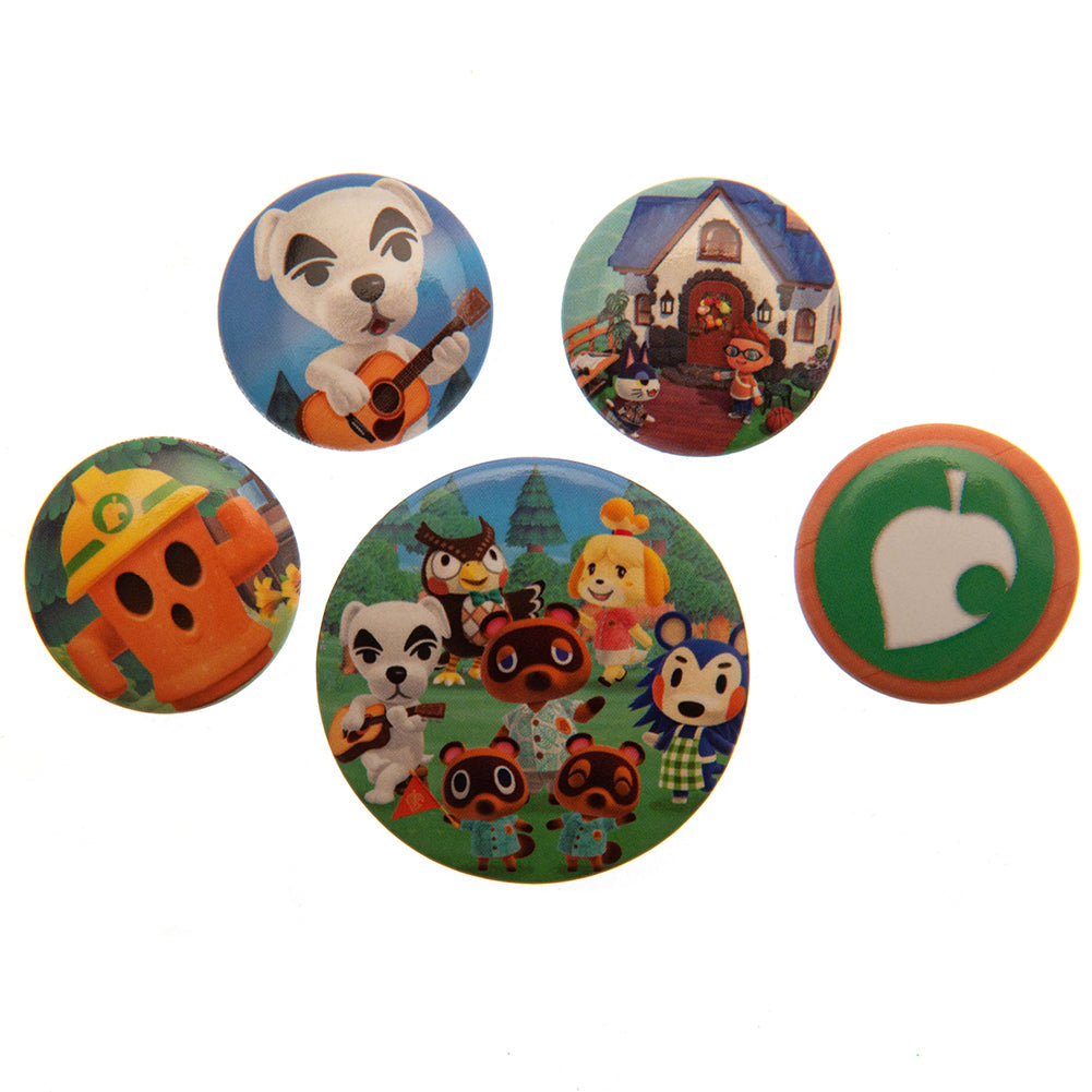 Animal Crossing Button Badge Set: 1 - Badges By Animal Crossing