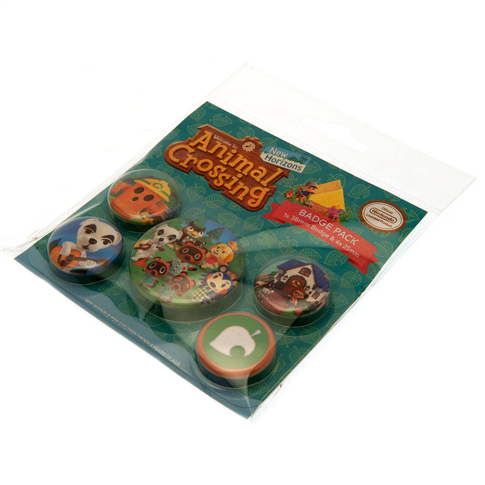 Animal Crossing Button Badge Set: 3 - Badges By Animal Crossing