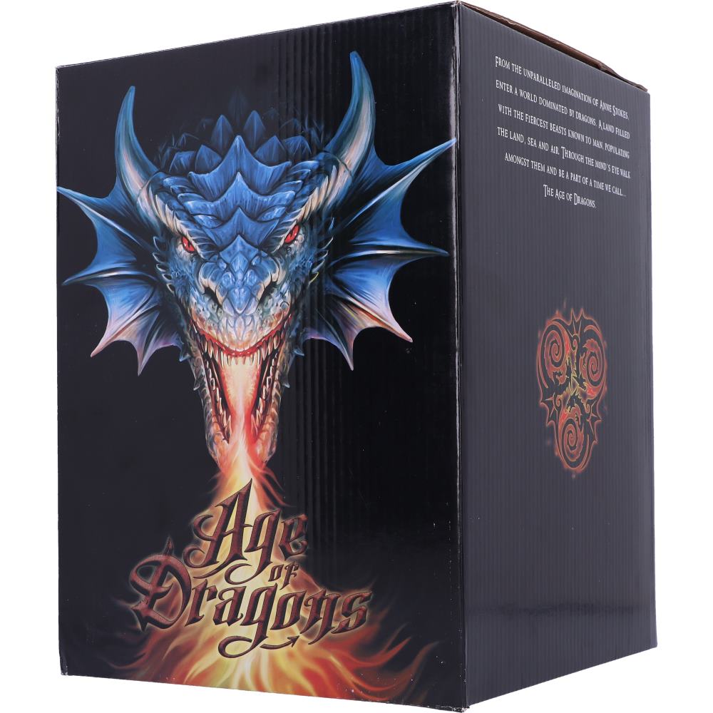 Anne Stokes Age of Dragons Silver Dragon Figurine: 4 - Figures & Collectables By Anne Stokes