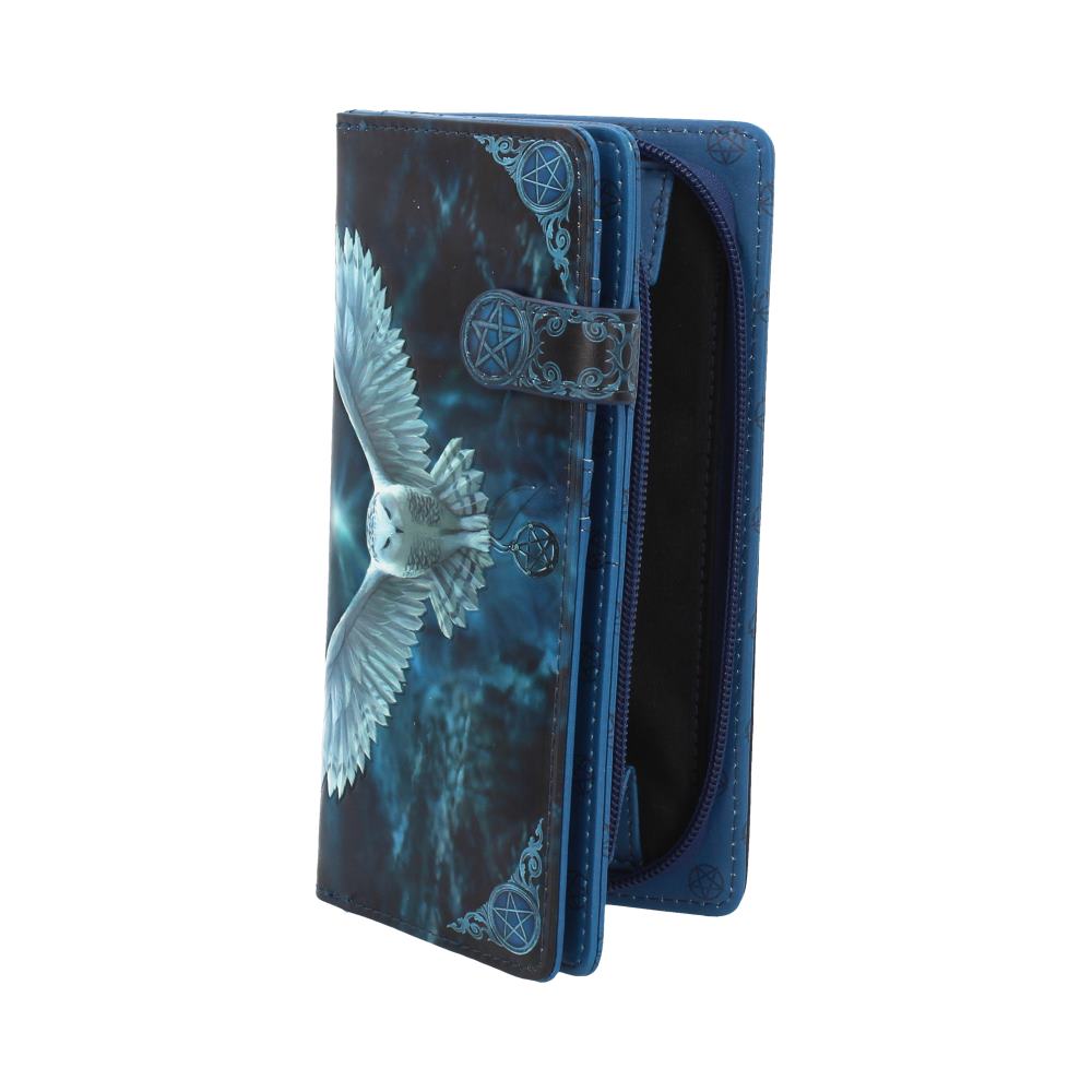 Anne Stokes Awaken Your Magic Owl Embossed Purse: 3 - Purses By Anne Stokes