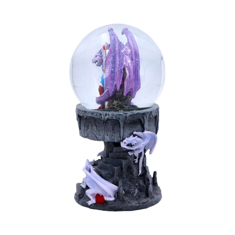 Anne Stokes Dragon Mage Snowglobe Shaker: 3 - Snow Globes By Anne Stokes