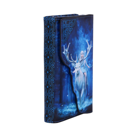 Anne Stokes Fantasy Forest Elven Queen and Stag Embossed Purse: 5 - Purses By Anne Stokes