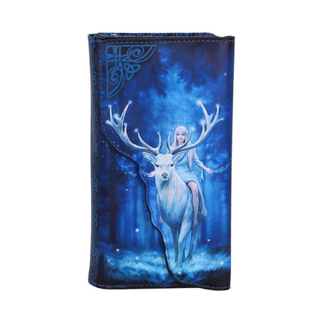 Anne Stokes Fantasy Forest Elven Queen and Stag Embossed Purse: 2 - Purses By Anne Stokes