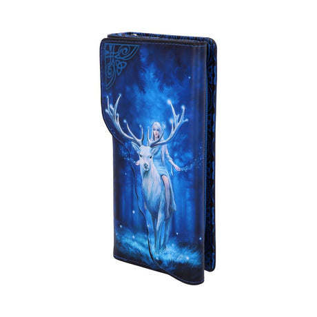 Anne Stokes Fantasy Forest Elven Queen and Stag Embossed Purse: 3 - Purses By Anne Stokes