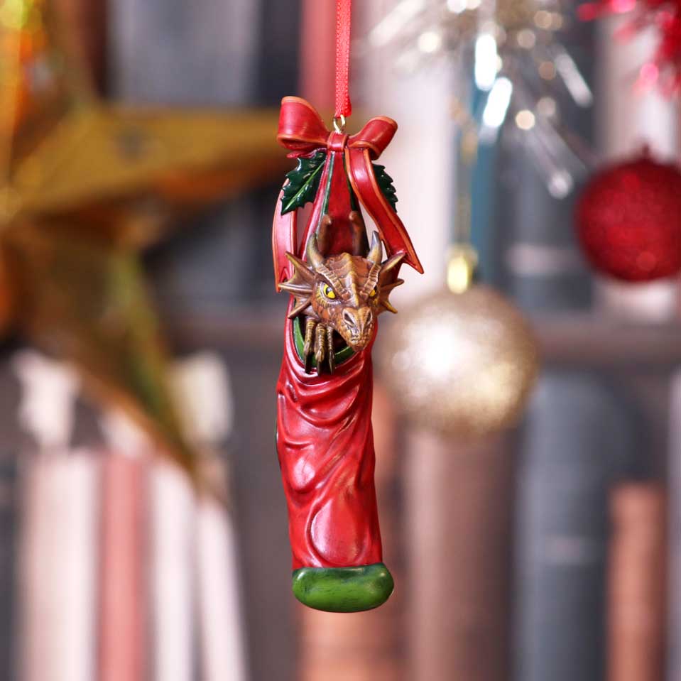 Anne Stokes Magical Arrival Hanging Ornament 13.5cm - Shop Hanging Decorations At Gift Moments - 1