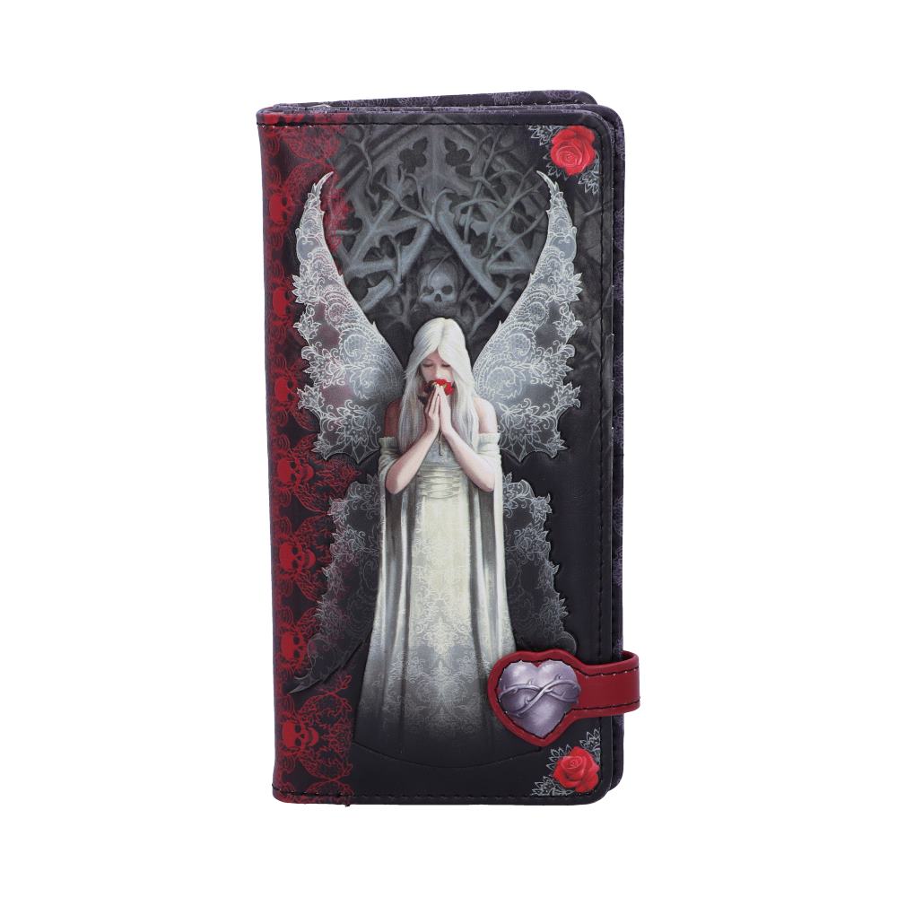 Anne Stokes Only Love Remains Gothic Angel Embossed Purse: 2 - Purses By Anne Stokes