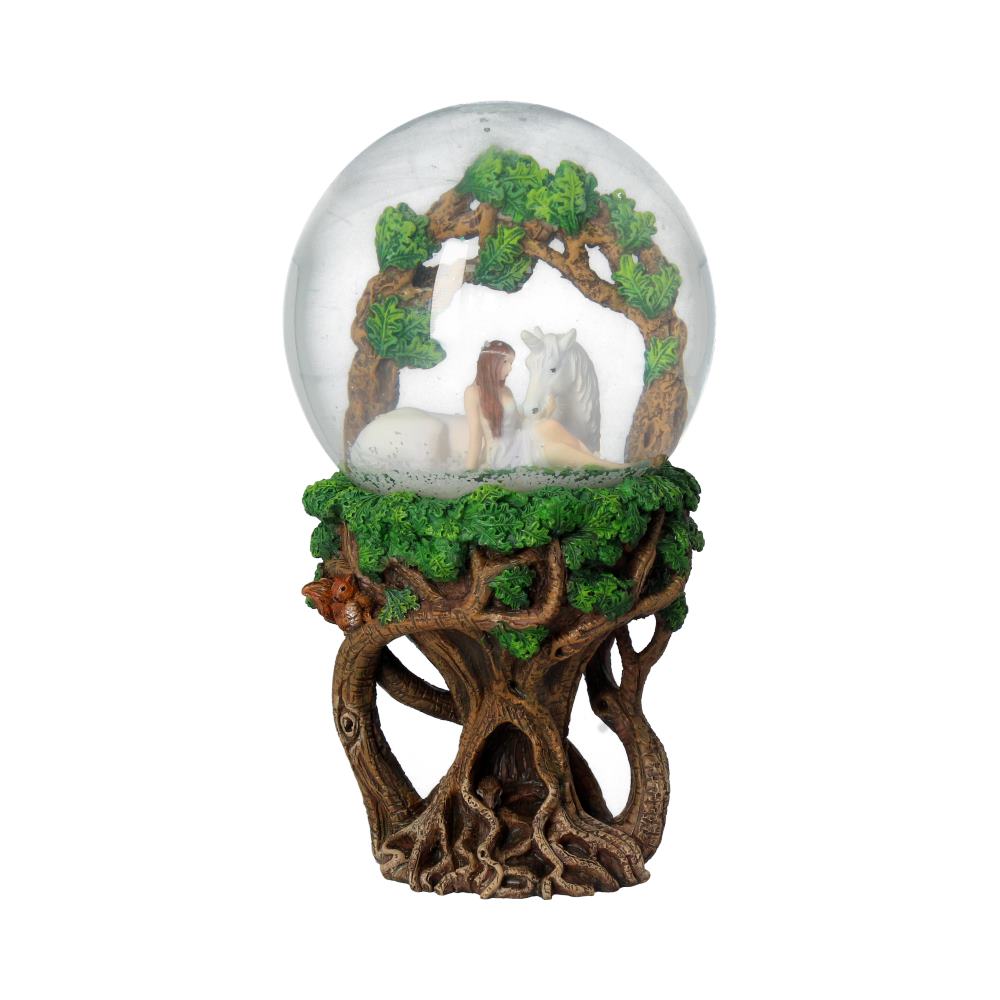 Anne Stokes Pure Heart Unicorn Snowglobe: 2 - Snow Globes By Anne Stokes