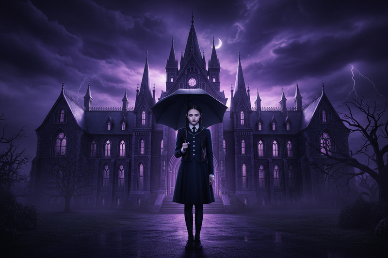 Wednesday Netflix official merchandise