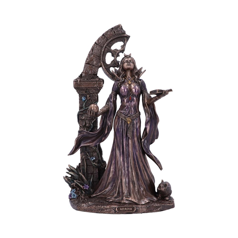 Aradia The Wiccan Queen of Witches Bronze Figurine 25cm: 2 - Figures & Collectables By Gift Moments