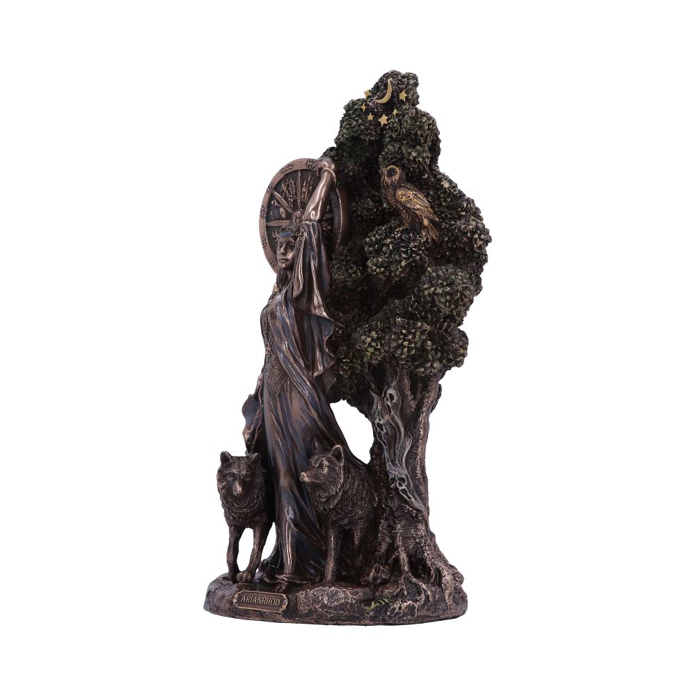 Arianrhod The Celtic Goddess of Fate Bronze Figurine 24cm: 5 - Figures & Collectables By Gift Moments