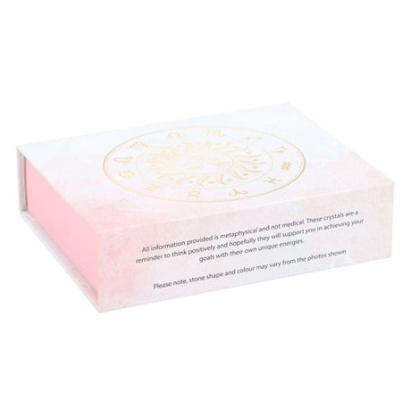Aries Crystal Tumblestone Set: 4 - By Gift Moments
