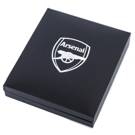 Arsenal FC 18ct Gold Plated on Silver Crest Pendant & Chain: 4 - Necklaces By Arsenal