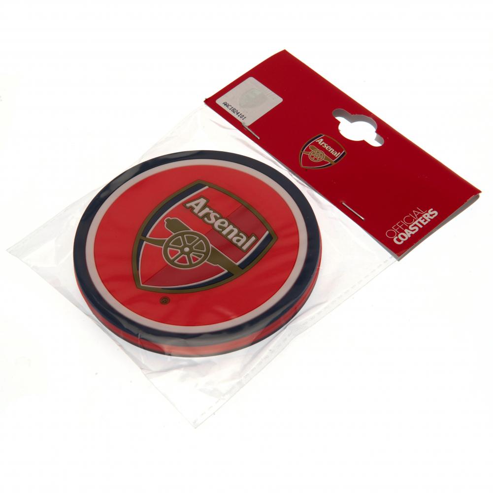 Arsenal FC 2pk Coaster Set: 3 - Coasters By Arsenal