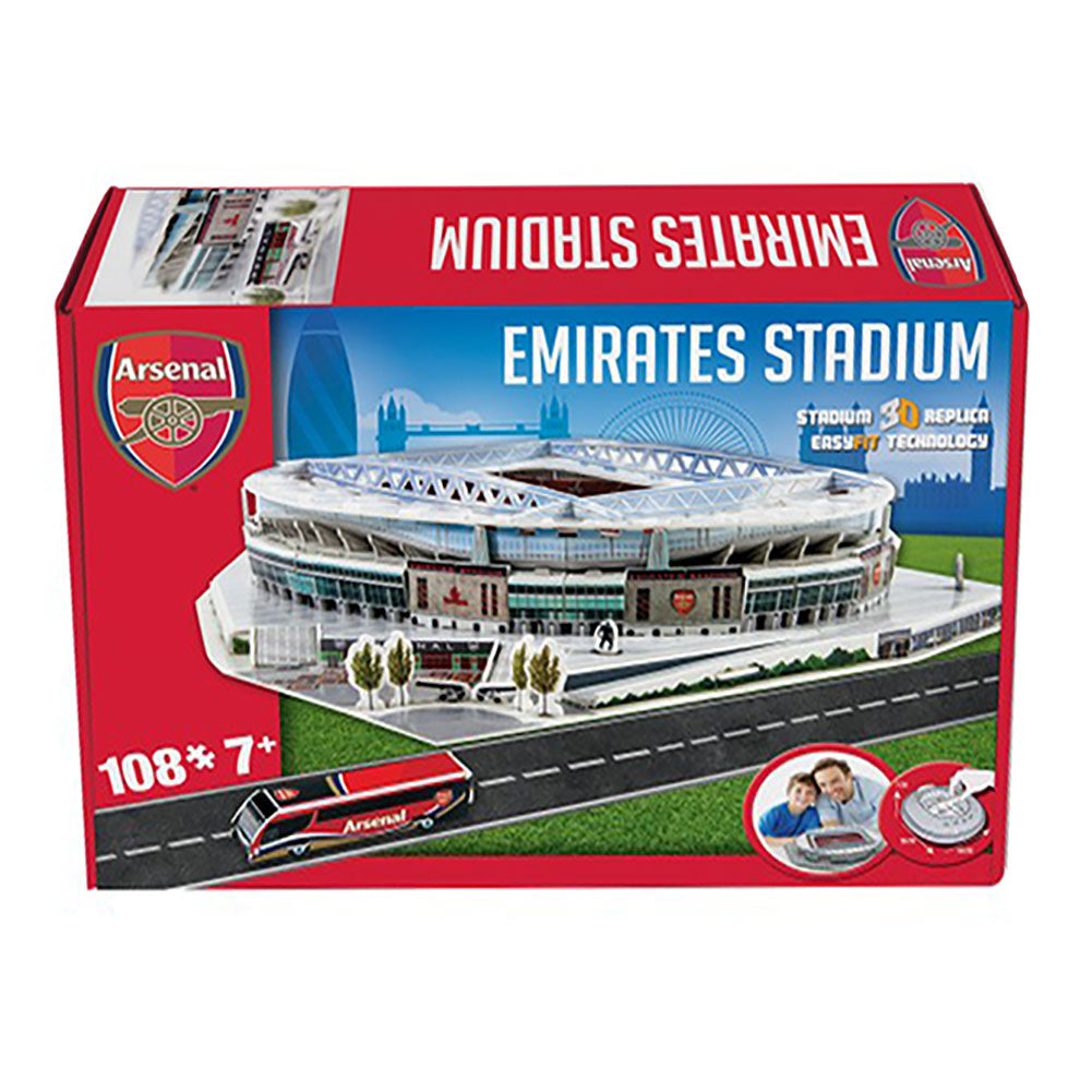 Arsenal FC 3D Stadium Puzzle: 3 Puzzles & Games By Arsenal