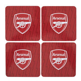 Arsenal FC 4pk Cork Coaster: 3 Coasters By Arsenal
