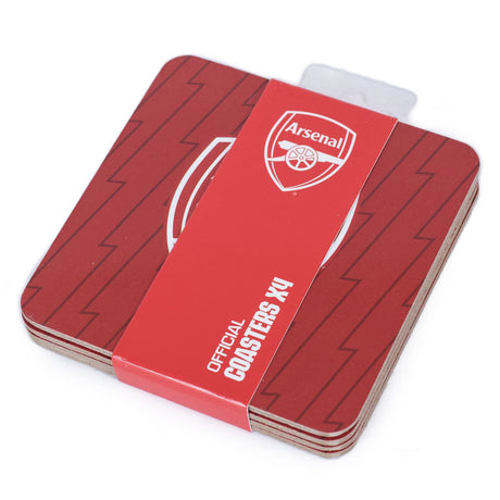 Arsenal FC 4pk Cork Coaster: 4 Coasters By Arsenal