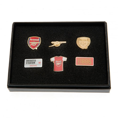 Arsenal FC 6pc Badge Set: 1 - Badges By Arsenal