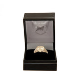 Arsenal FC 9ct Gold Crest Ring Large: 1 - Jewellery By Arsenal