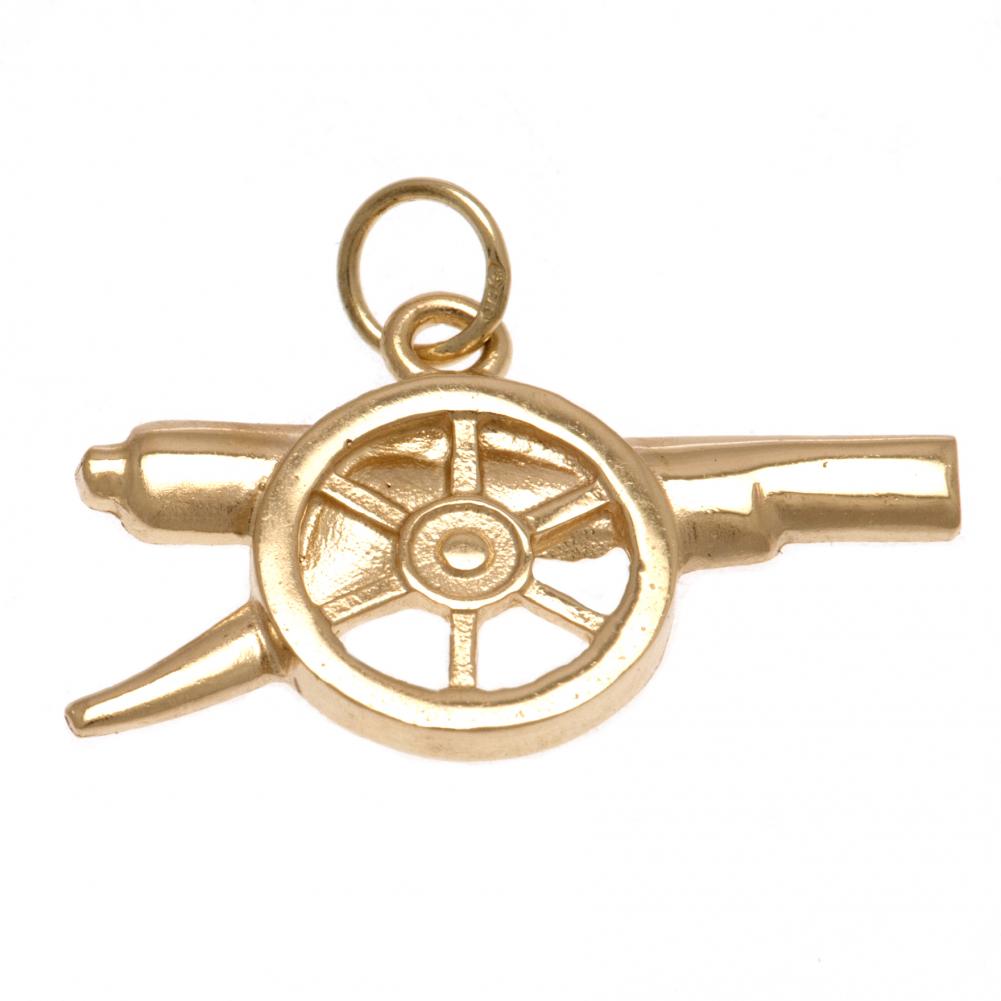 Arsenal FC 9ct Gold Pendant Cannon: 3 - Jewellery By Arsenal